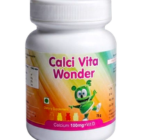 Calci Vita Wonder (Calcium + Vit. D3) Gummies